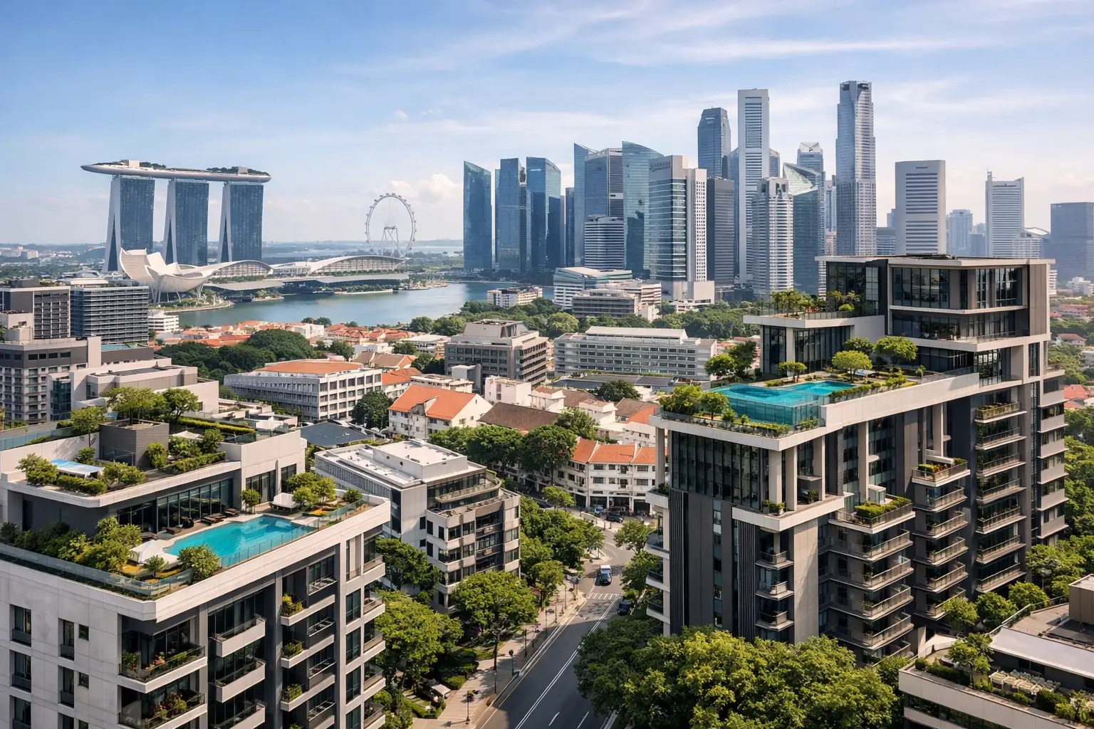 Singapore micro-district property trends: same postcode, different outcomes. — Thesis from The Property Collective